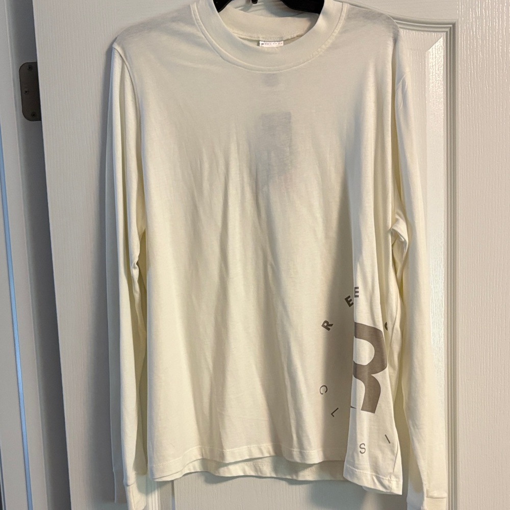 Reebok Cream Long Sleeve Tee